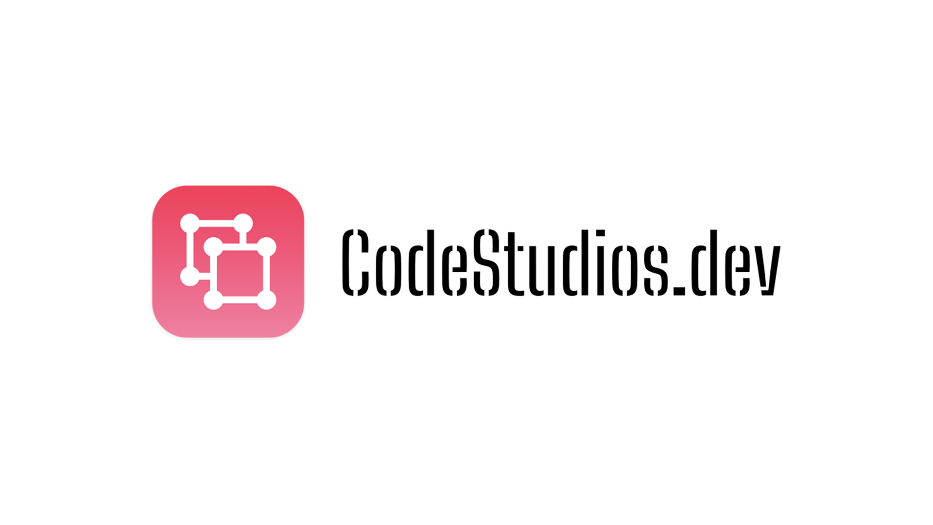 CodeStudios.dev White Banner logo